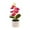 A, variant on PEIBang Artificial Orchids,Small Fake Flower Plants in Pot,Fake Flower Phalaenopsis for Table Centerpieces Home and Office Decor