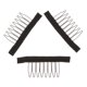 thumbnail image 4 of Prettyia 30Pcs Mujeres HairCombs Pasadores Clips Dientes de acero Peine Peine de peluquería Sunnimix Peineo de pelo de peluca, 4 of 7