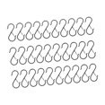 thumbnail image 3 of 30 ganchos colgantes en forma S, ganchos hierro profesionales para armario, almacenamiento para , utensilios cocina, bolsos oficina y, 3 of 9