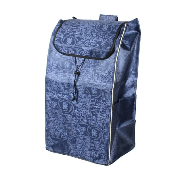 Maytalsory Replacement Bag For Shopping Cart Durable And Spacious Eco-Friendly Shopping Bag dark blue
