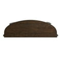 thumbnail image 4 of Liberty Furniture Industies, INC Breckinridge Demilune Sofa Table in Mahogany Spice w/ Pewter Metal, 4 of 8