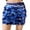 Blue, variant on EHRWE Women's Skirt Sequin Skirt Sparkly Lace Up Waist Adjustable Mini Party Sequin Skirt Carnival Festival Skirts for Women