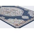 thumbnail image 2 of Concord Global Trading 72743 3 x 4 ft. Vintage Oushak Medallion Rectangle Area Rug, Navy, 2 of 5