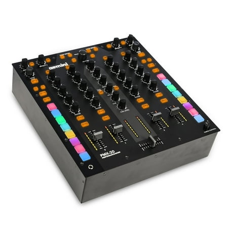 Gemini Sound PMX-20 Gemini Pro Audio Equipment 4 Channel MIDI Controller/Stand Alone Mixer PMX-20 DJ Gift