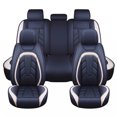 thumbnail image 6 of Car Seat Cover Full Set for Toyota Corolla 1994-2019,Seat Covers for Cars,Automotive Seat Covers for SUV(Black&Blue), 6 of 6