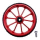 thumbnail image 4 of - Bicicleta plegable con rodamiento sellado para bicicleta, estante de carga trasera, color rojo Cola Rueda fácil de bicicleta plegable, 4 of 7
