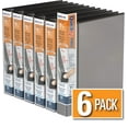 thumbnail image 1 of QuickFit® Pro Heavy Duty Single Touch Pin-Lock® View Binder, 6 Pack, 1.5", 1 of 3