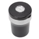 thumbnail image 3 of Cenicero de coche con reloj y LED, mini cubo de basura de acero inoxidable para cigarrillos, color negro y plateado., 3 of 14