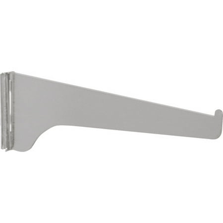 

2PC Knape & Vogt 180TI12 Regular Duty Single Slot Shelf Bracket 12 Inch Titanium