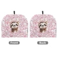 thumbnail image 2 of HELLHERO Cherry Sloth Bloom Coffee Pot Cloth Covers Easy to Clean Insulation for Women Gifts St. Patrick's Day, 2 of 8