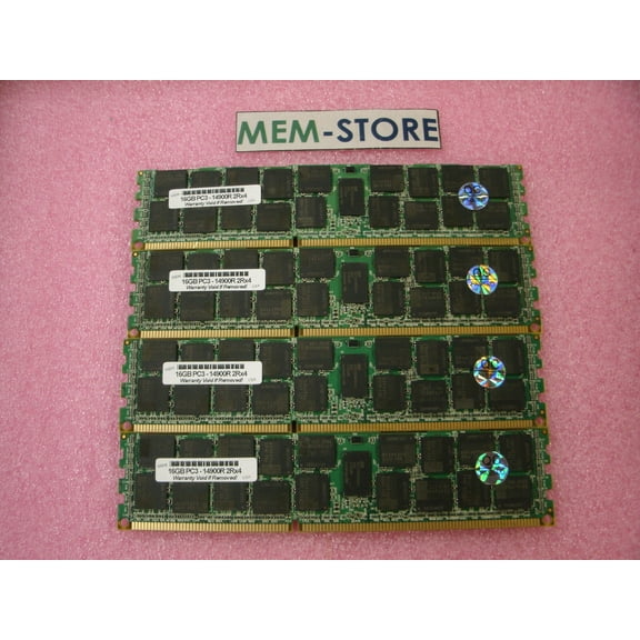 64GB (4x16GB) PC3-14900 DDR3 1866MHz ECC RAM Memory Macpro 6,1 2013 3.0GHz 8-Core (3rd Party)