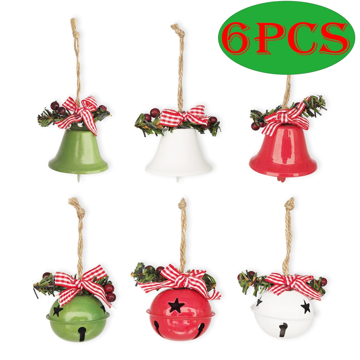 Christmas Bells Xmas Jingle Bells Craft Bell for Christmas Tree Wreath