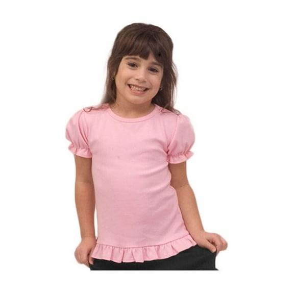 MONAG Toddler Short Sleeve Ruffle Tee