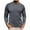 Dark Gray(New), variant on PNTUTB Mens Oversize Long Sleeve T Shirts Slim Fit Solid Crewneck Shirt Fashion Comfort Tops