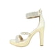 thumbnail image 3 of Sandalia de vestir Tacones Mujer Sintetico Blanco Gris Leon 444450, 3 of 4