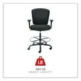 thumbnail image 4 of Alera Mota Series Big and Tall Stool, Supports Up to 450 lb, 28.74" to 32.67" Seat Height, Black, 4 of 9