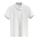 thumbnail image 1 of Gibobby Playera Polo Polos de golf de manga larga para hombre de un cuarto, estilo casual ajustado cuello en V, diseño básico(Blanco,G), 1 of 5