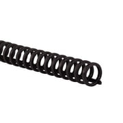 GBC ProClick Binding Spines 0.50" Maximum Capacity - 85 x Sheet Capacity - For Letter 8 1/2" x 11" Sheet - Black - 25 / Pack