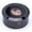 Black-Diameter 1.3", variant on Round Small Loose Gemstone Display Box Case with Top Lids Silver