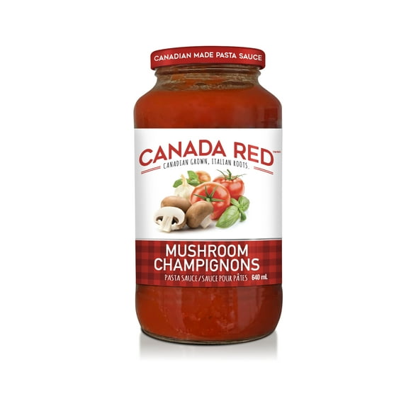 Canada Red Mushroom Pasta Sauce