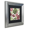 thumbnail image 3 of Trademark Fine Art "Woodlands Christmas II" Canvas Art by Color Bakery Black Matte, Silver Frame, 3 of 4