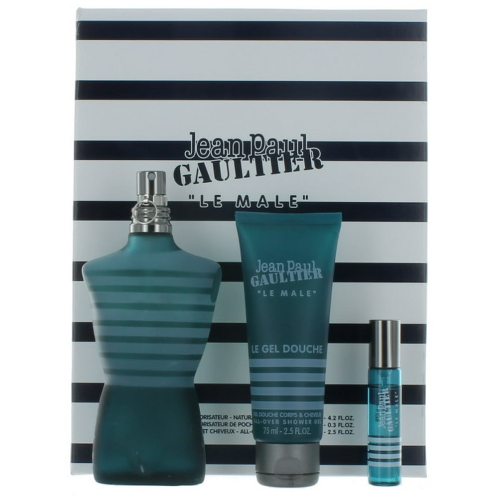 Jean Paul Gaultier - Le Male by Jean Paul Gaultier for Men SET: EDT 4.2 ...