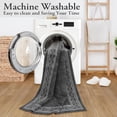 thumbnail image 5 of RUG ROBOT Modern Bordered Kitchen Runner Rugs Non Skid Washable, 2x6 Rug Runners for Hallways Non Slip Ultra-Thin Carpet for Entryway Laundry Room Bedroom (2x6ft,Brown), 5 of 6