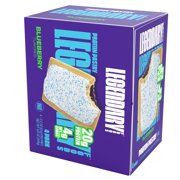 Legendary Foods Blueberry Protein Pastry, 20g Protein, 4 Pack, Keto Friendly, Gluten Free