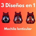 thumbnail image 3 of Mochila Hombre Araña Lenticular 3d Escolar Para Niños Juvenil Estudiante, 3 of 5