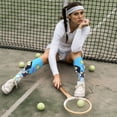 thumbnail image 6 of Masiiu Bluey Print Adult Crew socks, Comfortable Novelty Colorful Patterned, Breathable, Stylish Colorblock for Men Women, 6 of 6