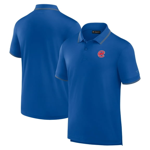 Men's Fanatics Royal Chicago Cubs Front Office Pique Polo