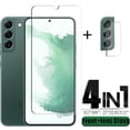 thumbnail image 1 of 4 en 1 para Samsung Galaxy S22 Glass para Samsung S22 Protector de pantalla de vidrio templado Samsung S 21 22 S22 S21 S23 Plus Lens Glass Tan Jianjun unisex, 1 of 1