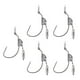 thumbnail image 4 of 5 anzuelos de pesca con plomo y peso, anzuelo de manivela con cucharilla giratoria 15g, 4 of 8
