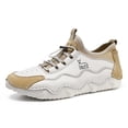 thumbnail image 6 of ZELAND Women's Big Size Genuine Leather Hiking Shoes - Casual Outdoor Top-Layer Cowhide Sport Sneakers, Autumn/Winter Comfort, 6 of 6