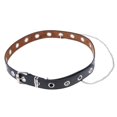 thumbnail image 3 of Correa de cintura Hugo con Robustos Accesorios de Cadena de Metal negro, 3 of 3