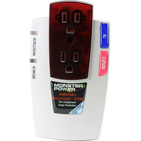UPC 050644253133 product image for MONSTER POWER MP AV 200 2-Outlet A/V PowerCenter(TM) AV 200 with CleanPower(TM)  | upcitemdb.com