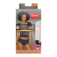 thumbnail image 2 of Hanes Womens Underwear Microfiber 6-Pack, SUPER Stretch Panties, Brief, Bikini, or Thong Panty, Comfort Flex Fit, 2 of 13