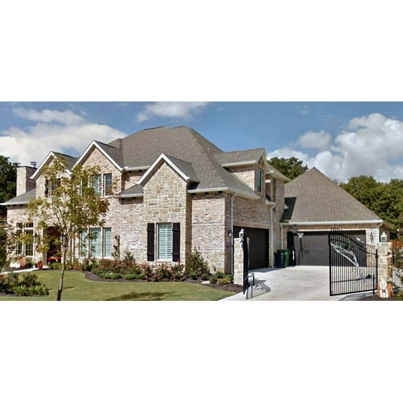 015-849: Traditional Luxury 5 Bed, 6 Bath Luxury Home Plan, 5321 Sq Ft: Full Blueprints with License to Build by Home Plan Marketplace - Lesuto