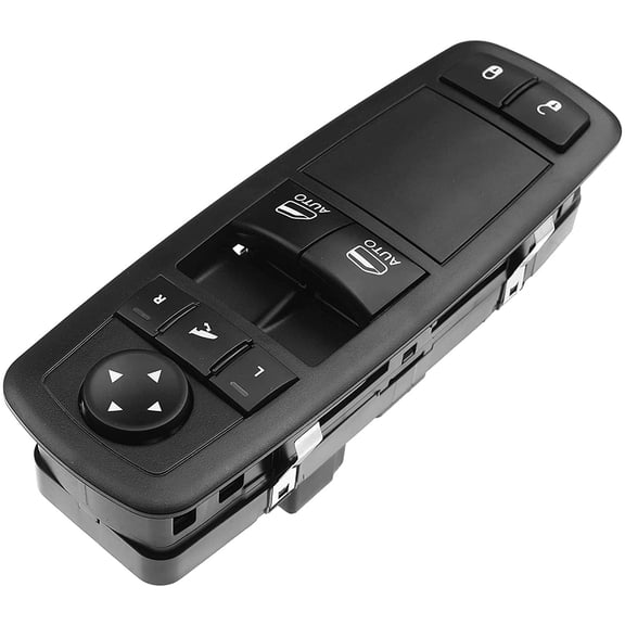 A-Premium Master Power Window Switch Compatible with Ram 1500 2011-2012 3500 2012 Standard Cab Pickup Front Driver Side