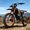 Black+Red—17"/14" Wheel, variant on Qronge Electric Dirt Bike for Adults 50 mph Max Speed X1 Spark E-Bike 4500W Peak Mid-Drive Motor 60V 28.8AH Battery up to 60Miles Range off Road Ebike 14"/12" Fat Tire E-Mountain Bike, UL2849 by SGS