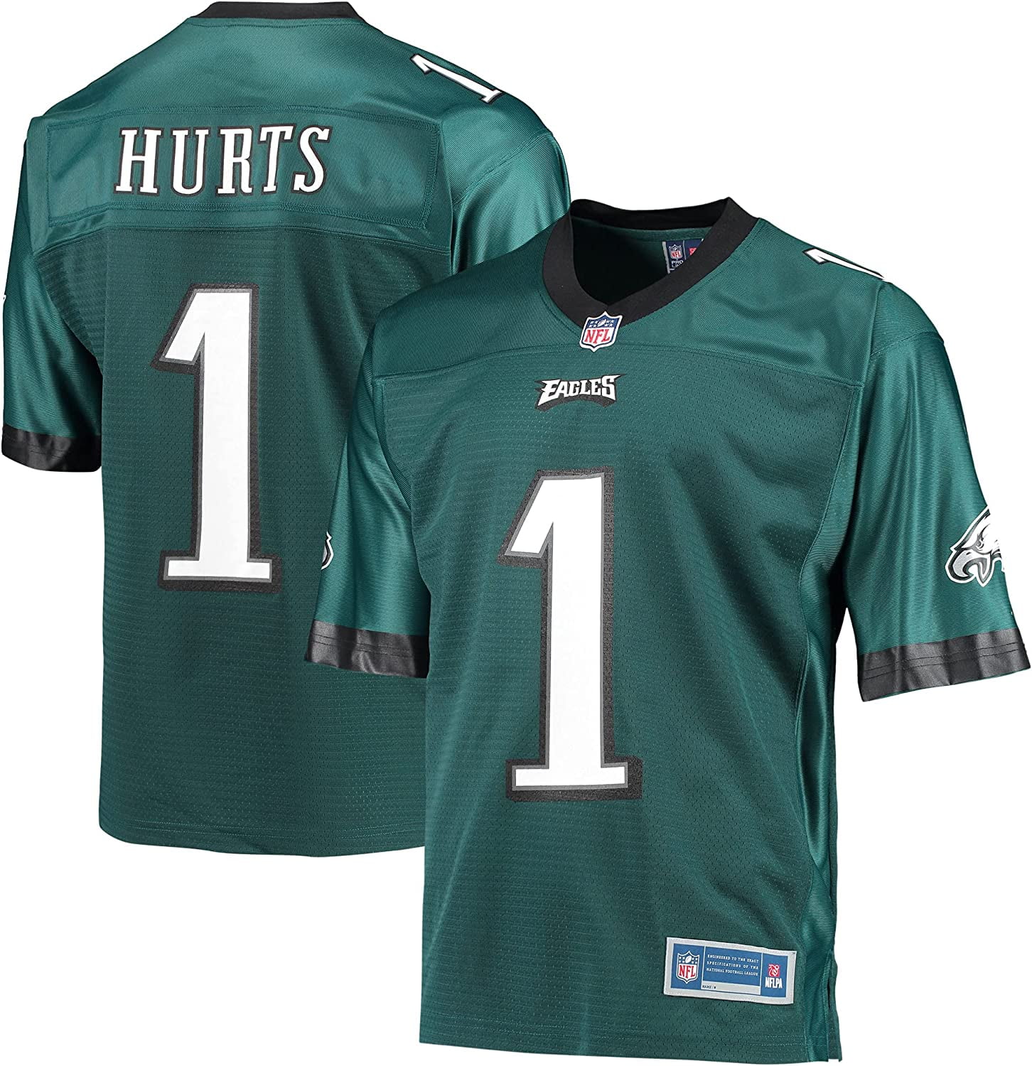 NFL_PRO LINE Men's Jalen Hurts Midnight Green_Philadelphia Eagles