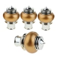 thumbnail image 1 of Inteprter Curtain Drape Rod Pole Decorative Caps Gold Style_2 Bright Dia. Inner 28mm Tratamientos de ventanas, 1 of 1