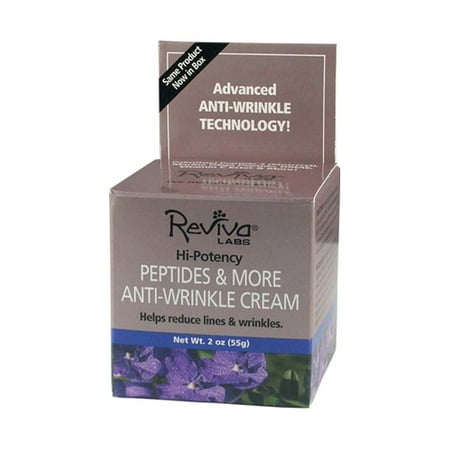 Reviva Labs et Peptides Plus Crème anti-rides - 2 Oz, Pack 2