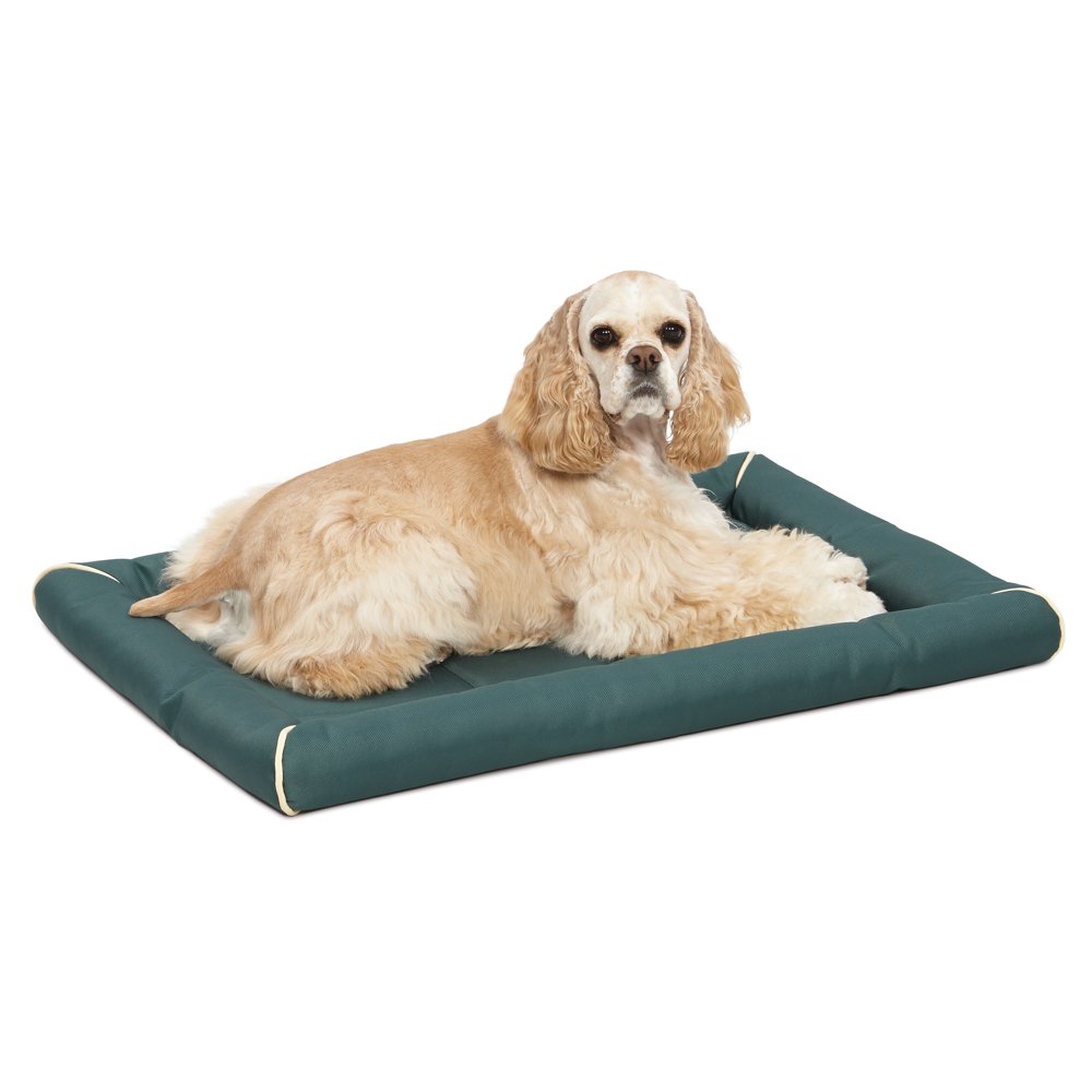 Midwest UltraDurable Dog Bed & Crate Mat, 30", Green