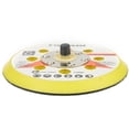 thumbnail image 4 of Bgsha 5in 125mm 8holes Sander Backing Pad Hook & Loop Polisher Sponge Sanding Disc, 4 of 9
