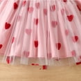 thumbnail image 6 of LUOGENLI Girls Valentine's Day Dresses Size 6X-7 Child Kids Girls Long Sleeve Floral Princess Dress Girls St. Patrick's Day Dresses Size 6/7 Girls Easter Dresses Size 10/12 Red 5-6 Years, 6 of 7