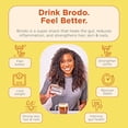 thumbnail image 4 of Brodo Caldo de huesos de pollo orgánico, caldo de huesos rico en proteínas con colágeno, caldo de pollo nutritivo bajo en sodio para sorber y cocinar, cocido a fuego lento para un sabor profundo, (4 b, 4 of 5