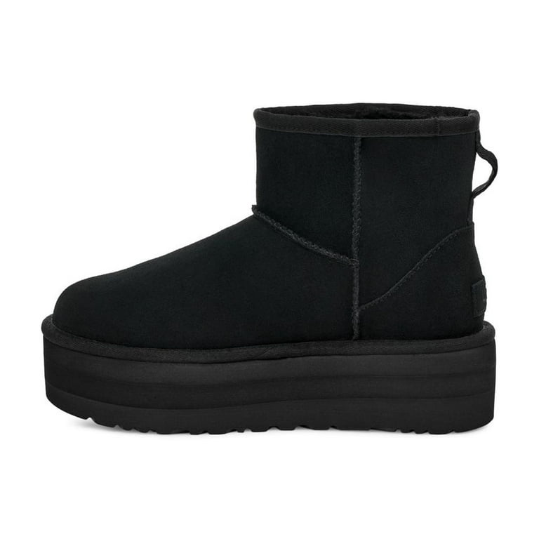 UGG Womens Classic Mini Platform Boots Black 1134991 BLK BLACK Walmart
