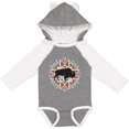 thumbnail image 3 of Inktastic Buffalo Cute Western Pattern Boys or Girls Long Sleeve Baby Bodysuit, 3 of 5