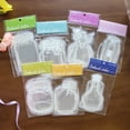 thumbnail image 4 of 20pcs/set Creative PET Transparent Glass Bottle Dry Flower Bookmark DIY Stickers Handmade Plants Specimen Bookmark DIY Materials MSD, 4 of 6